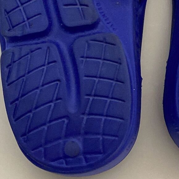 Oofos Women's Blue Flip Flop Lightweight OOriginal Recovery Sandal Size 6 - Picture 8 of 13